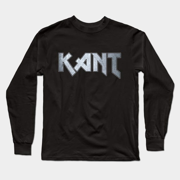 Kant Long Sleeve T-Shirt by KubikoBakhar